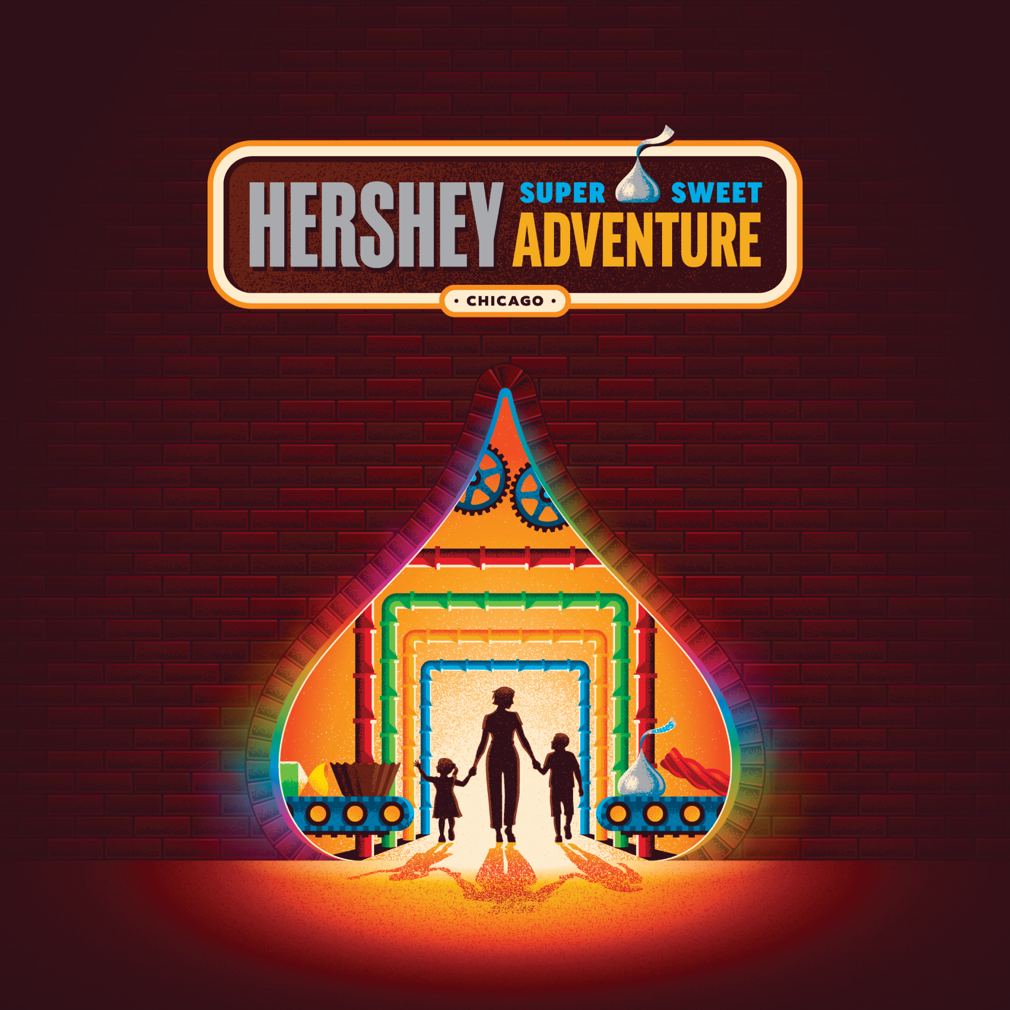 Hershey Super Sweet Adventure Visual Branding — DKNG